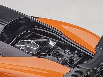 Amazon.com: Auto Art Models McLaren 600LT Myan Orange and